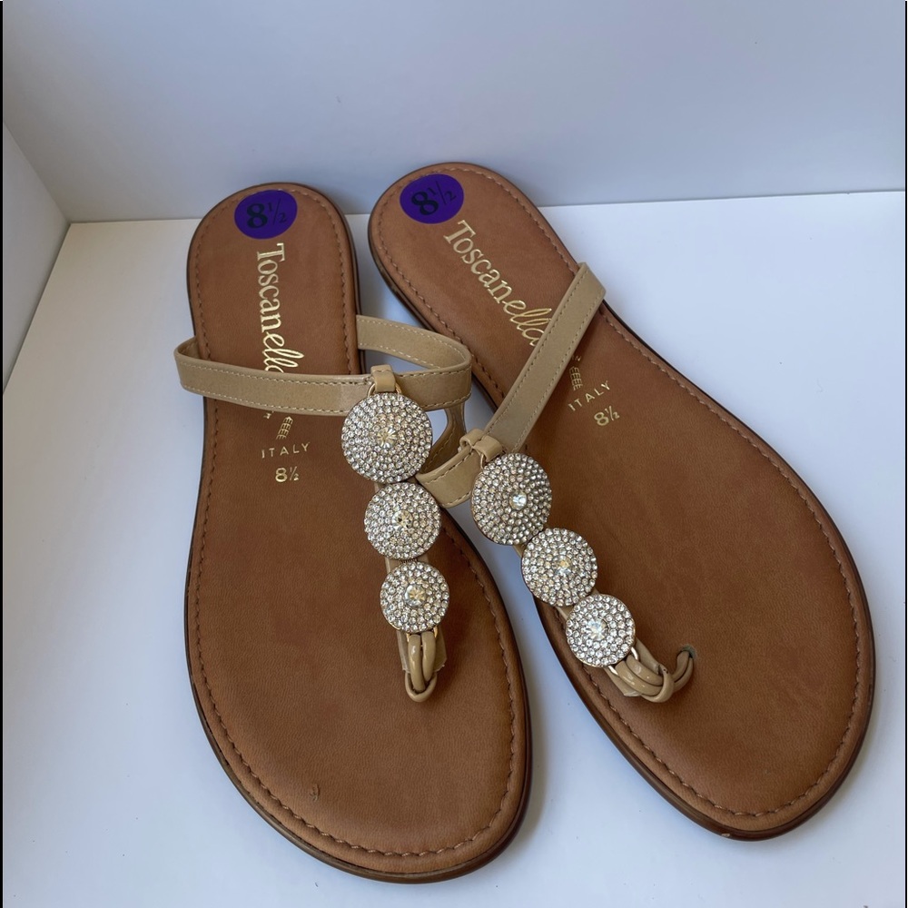 Tan sandals